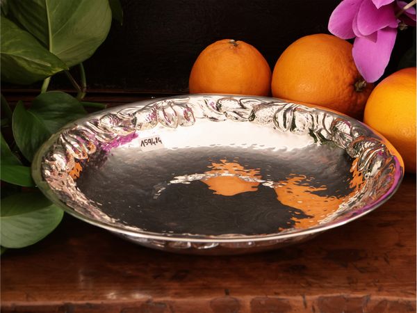 Cestino centrotavola in argento 925  - Asta La casa moderna  - Associazione Nazionale - Case d'Asta italiane