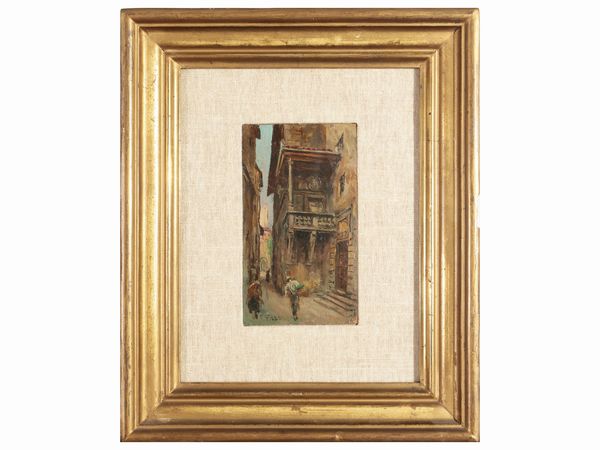 Fabio Fabbi : Loggetta di Vasari al Palazzo di Parte Guelfa  - Asta La casa moderna  - Associazione Nazionale - Case d'Asta italiane