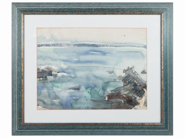 Enzo Pregno : Marina  - Asta La casa moderna  - Associazione Nazionale - Case d'Asta italiane