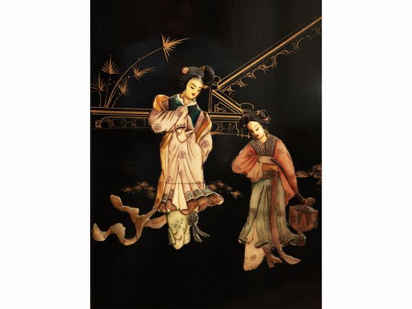 Paravento in lacca  - Asta La casa moderna  - Associazione Nazionale - Case d'Asta italiane