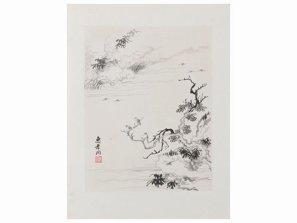 Serie di dieci litografie, Cina XX secolo  - Asta La casa moderna  - Associazione Nazionale - Case d'Asta italiane