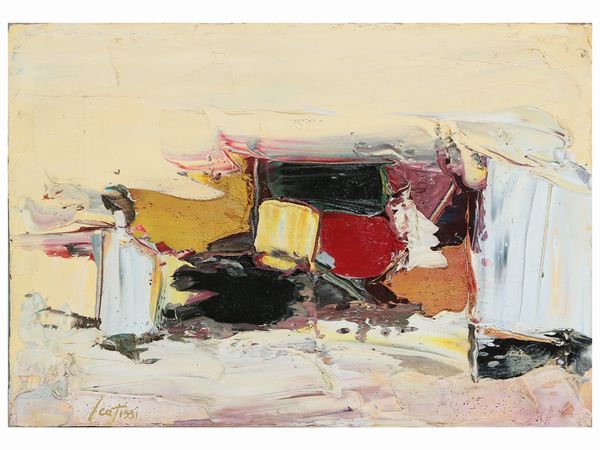 Sergio Scatizzi : Astratto anni '60-'70  - Asta La casa moderna  - Associazione Nazionale - Case d'Asta italiane