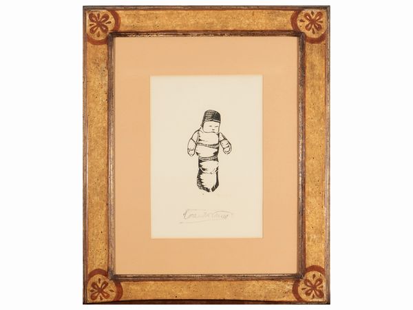 Lorenzo Viani : Il nipote  - Asta La casa moderna  - Associazione Nazionale - Case d'Asta italiane