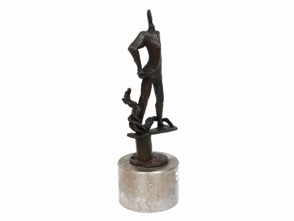 Jorio Vivarelli : Guerriero  - Asta La casa moderna  - Associazione Nazionale - Case d'Asta italiane