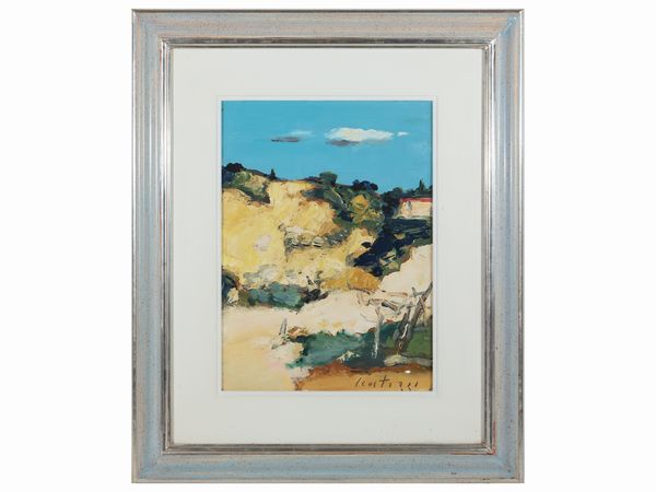 Sergio Scatizzi : Paesaggio  - Asta La casa moderna  - Associazione Nazionale - Case d'Asta italiane