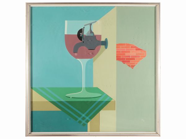 Piero Panza : Sempre a galla  - Asta La casa moderna  - Associazione Nazionale - Case d'Asta italiane