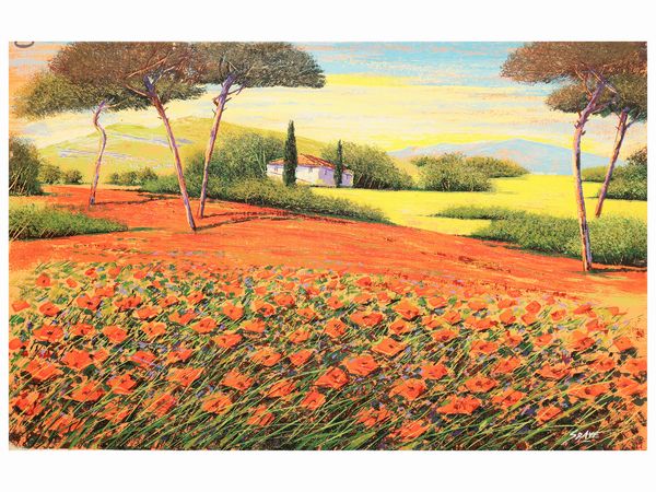 Francesco Soave, : Paesaggio  - Asta La casa moderna  - Associazione Nazionale - Case d'Asta italiane