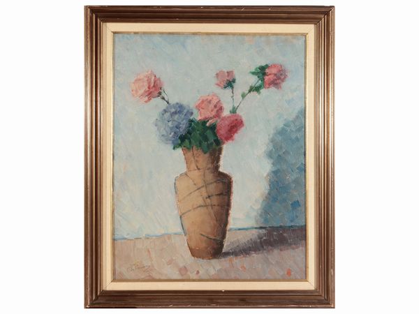 Arturo Panizzi : Vaso di Fiori  - Asta La casa moderna  - Associazione Nazionale - Case d'Asta italiane
