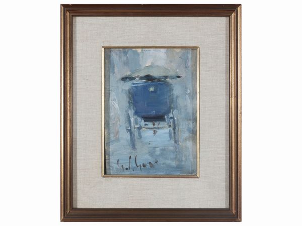 Gino Paolo Gori : La nebbia  - Asta La casa moderna  - Associazione Nazionale - Case d'Asta italiane