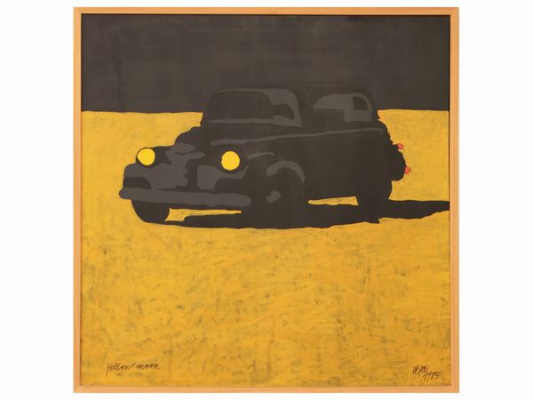 Fabio De Poli : Yellow moon 1985  - Asta La casa moderna  - Associazione Nazionale - Case d'Asta italiane