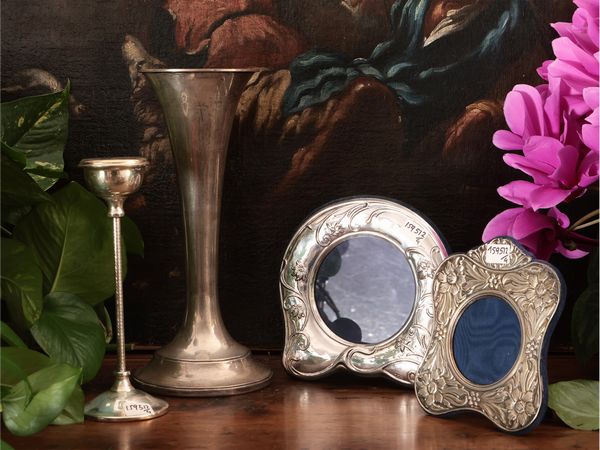 Lotto di accessori per la casa in argento  - Asta La casa moderna  - Associazione Nazionale - Case d'Asta italiane