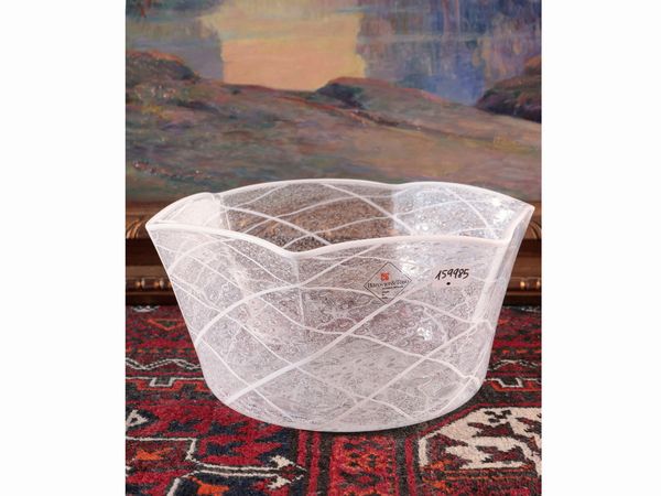 Coppa esagonale Barovier & Toso  - Asta La casa moderna  - Associazione Nazionale - Case d'Asta italiane