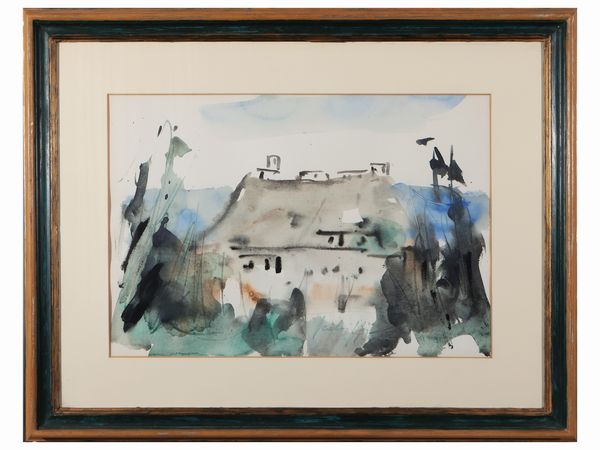 Sergio Scatizzi : Casolare  - Asta La casa moderna  - Associazione Nazionale - Case d'Asta italiane