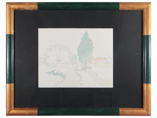 Cerchia di Paul Bril : Paesaggio  - Asta La casa moderna  - Associazione Nazionale - Case d'Asta italiane