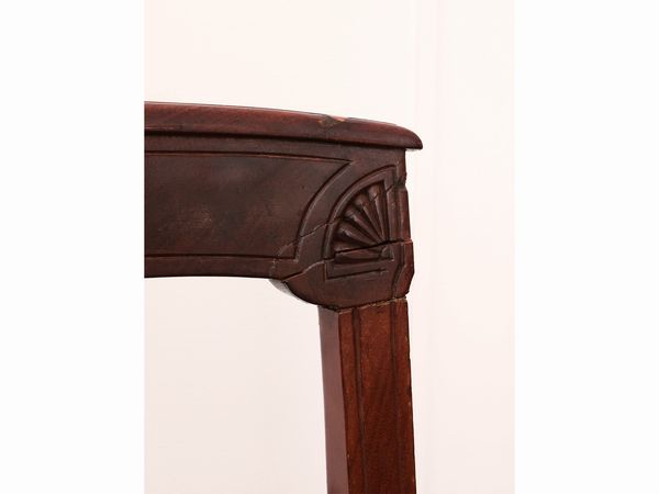 Serie di sei sedie in noce  - Asta La casa moderna  - Associazione Nazionale - Case d'Asta italiane