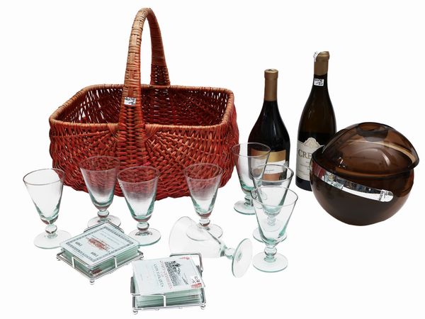 Set da degustazione  - Asta La casa moderna  - Associazione Nazionale - Case d'Asta italiane