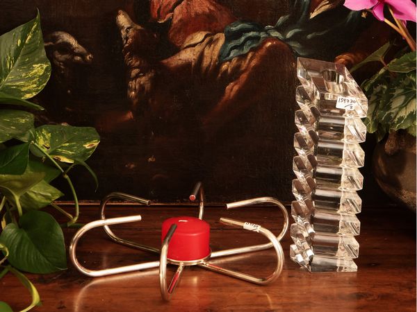 Due portacandele di gusto moderno  - Asta La casa moderna  - Associazione Nazionale - Case d'Asta italiane