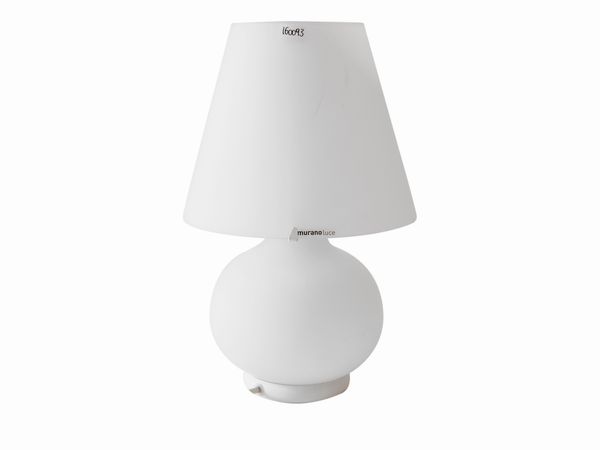 Lampada da tavolo in vetro, Murano Luce  - Asta La casa moderna  - Associazione Nazionale - Case d'Asta italiane