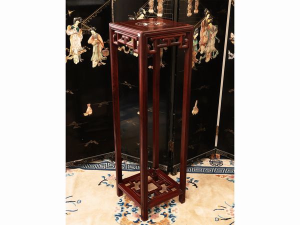 Gueridon in mogano, Cina XX secolo  - Asta La casa moderna  - Associazione Nazionale - Case d'Asta italiane