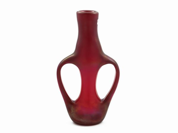 Vaso Ansa volante Giorgio Ferro per A.V.E.M.  - Asta La casa moderna  - Associazione Nazionale - Case d'Asta italiane
