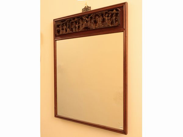 Specchiera in mogano, Cina  - Asta La casa moderna  - Associazione Nazionale - Case d'Asta italiane