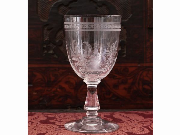 Servizio di bicchieri in cristallo  - Asta La casa moderna  - Associazione Nazionale - Case d'Asta italiane