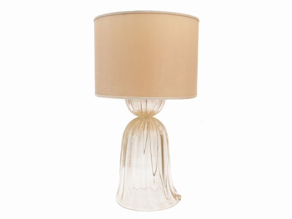 Base per lampada in cristallo  - Asta La casa moderna  - Associazione Nazionale - Case d'Asta italiane