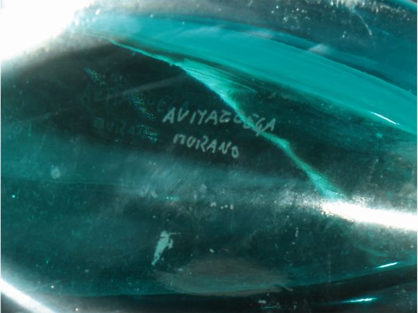 Vaso a lente AV Mazzega  - Asta La casa moderna  - Associazione Nazionale - Case d'Asta italiane