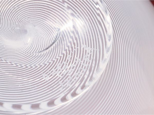 Vaso Barovier & Toso di forma sferica  - Asta La casa moderna  - Associazione Nazionale - Case d'Asta italiane