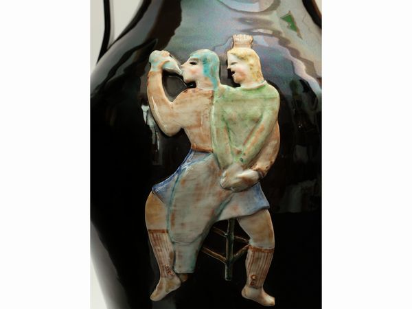 Coppia di vasi in ceramica, Marcello Fantoni 1937  - Asta La casa moderna  - Associazione Nazionale - Case d'Asta italiane