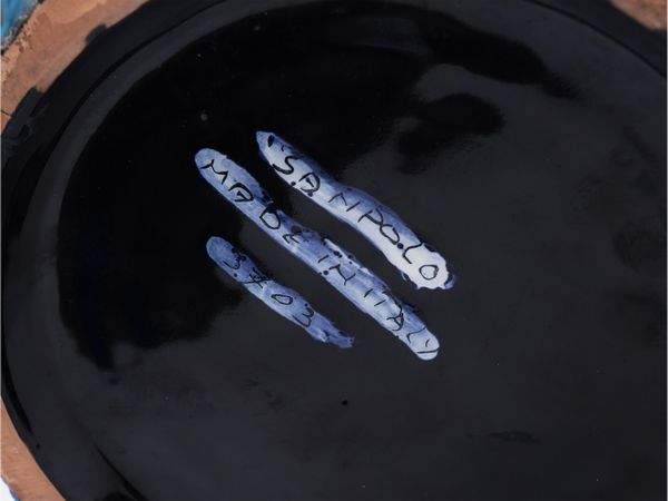 Grande vaso in terracotta smaltata, Otello Rosa per San Polo Venezia  - Asta La casa moderna  - Associazione Nazionale - Case d'Asta italiane