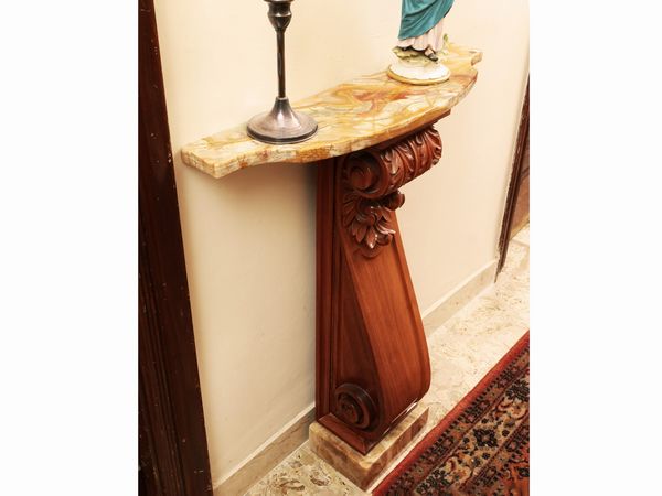 Coppia di piccole console  - Asta La casa moderna  - Associazione Nazionale - Case d'Asta italiane