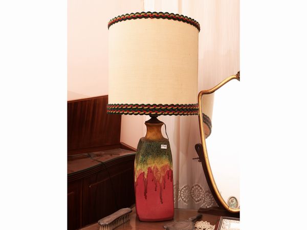 Marcello Fantoni : Vaso in terracotta smaltata  - Asta La casa moderna  - Associazione Nazionale - Case d'Asta italiane