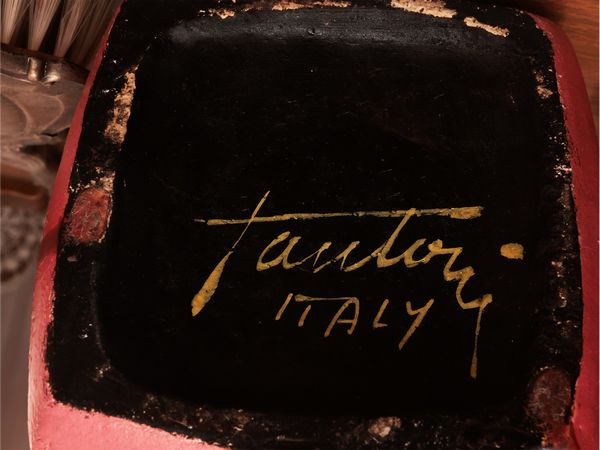 Marcello Fantoni : Vaso in terracotta smaltata  - Asta La casa moderna  - Associazione Nazionale - Case d'Asta italiane