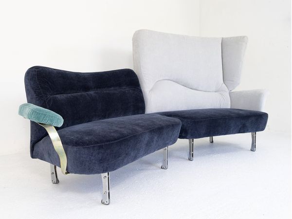 Divano modello Moncalieri, Toni Cordero per Driade  - Asta La casa moderna  - Associazione Nazionale - Case d'Asta italiane