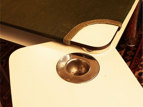 Tavolo da gioco Poker, Joe Colombo per Zanotta  - Asta La casa moderna  - Associazione Nazionale - Case d'Asta italiane