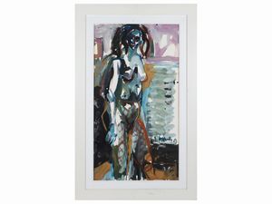 Silvio Loffredo - Nudo femminile 1969