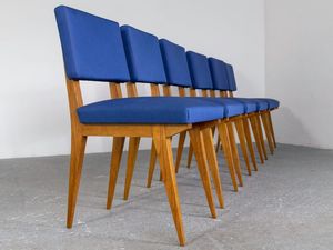 Serie di sei sedie in essenza di frassino  - Asta La casa moderna  - Associazione Nazionale - Case d'Asta italiane