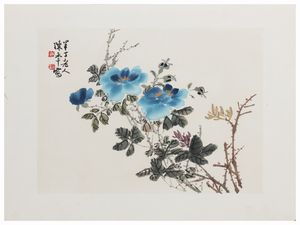 Serie di dieci litografie, Cina XX secolo  - Asta La casa moderna  - Associazione Nazionale - Case d'Asta italiane