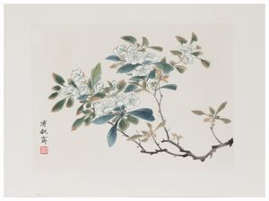 Serie di dieci litografie, Cina XX secolo  - Asta La casa moderna  - Associazione Nazionale - Case d'Asta italiane