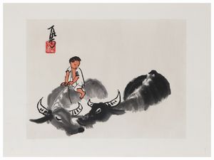 Serie di dieci litografie, Cina XX secolo  - Asta La casa moderna  - Associazione Nazionale - Case d'Asta italiane