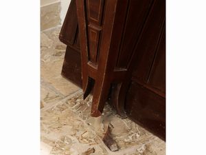 Console impiallacciata in mogano  - Asta La casa moderna  - Associazione Nazionale - Case d'Asta italiane