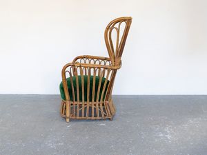 Poltrona in bamb  - Asta La casa moderna  - Associazione Nazionale - Case d'Asta italiane