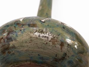 Paolo Staccioli : Vaso globulare cavalli 2001  - Asta La casa moderna  - Associazione Nazionale - Case d'Asta italiane