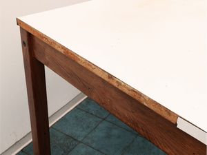 Tavolo da pranzo in laminato, Sergio Cammilli per Poltronova  - Asta La casa moderna  - Associazione Nazionale - Case d'Asta italiane