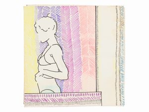 Gianni Dorigo : Lotto di 8 Disegni di Gianni Dorigo: Senza titolo  - Asta La casa moderna  - Associazione Nazionale - Case d'Asta italiane