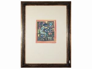 MINO MACCARI - Lotto di grafica composto da 4 litografie (4)