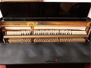 Pianoforte verticale in legno ebanizzato, Rosenbach  - Asta La casa moderna  - Associazione Nazionale - Case d'Asta italiane