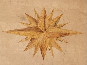 Tavolino da caff in travertino  - Asta La casa moderna  - Associazione Nazionale - Case d'Asta italiane