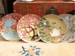 Alzata centrotavola ruotante in metallo argentato  - Asta La casa moderna  - Associazione Nazionale - Case d'Asta italiane